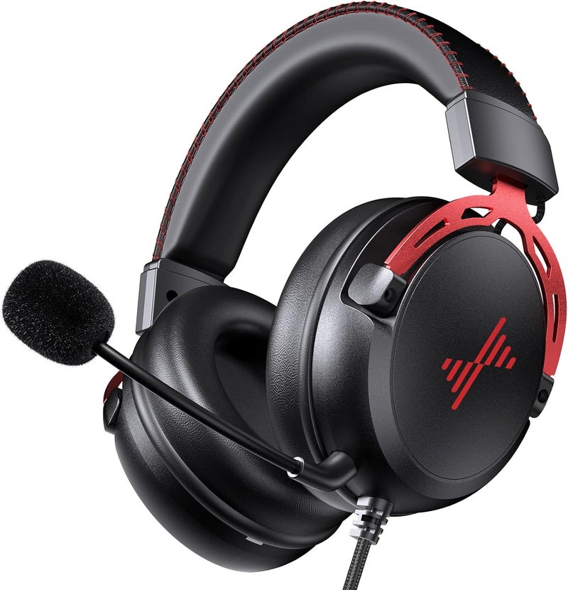 DEEBOX Gaming Headset for PS5 PS4 Xbox One Switch, Gaming Headphones with Microphone for PC Mac Laptop Computer Gamer - Image 1